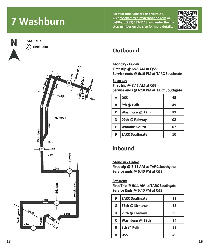 Route 7 - Washburn