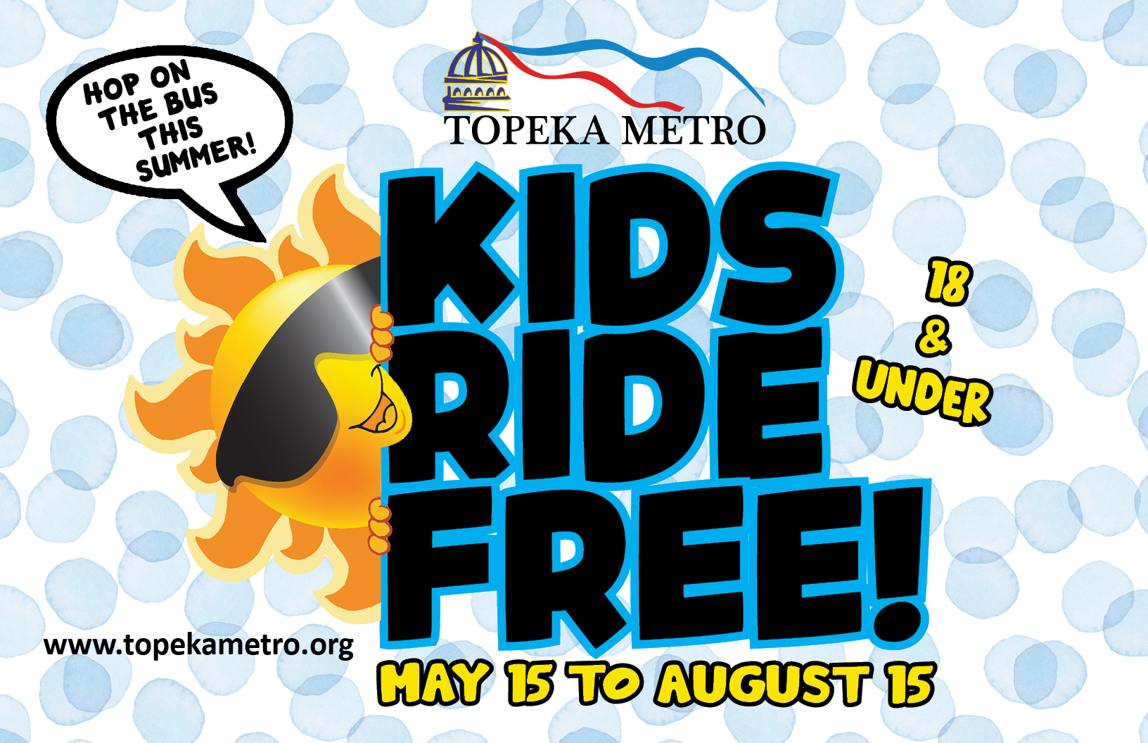 Kids Ride FREE! in 10th Year of Service