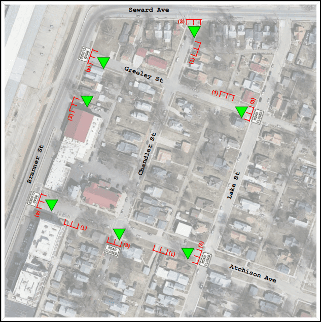 Fiesta Mexicana event map